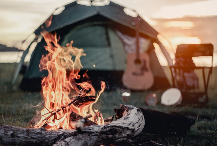 landscape photography camping