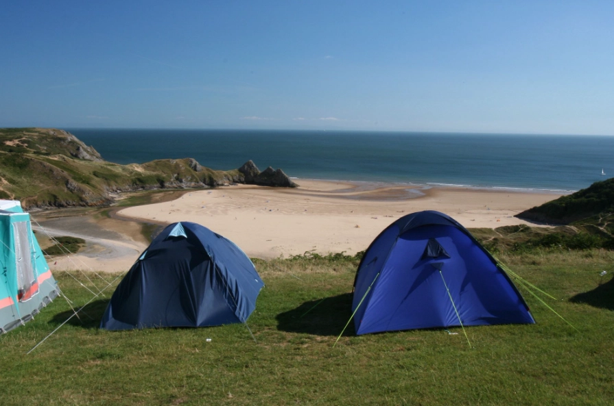 oceanfront camping