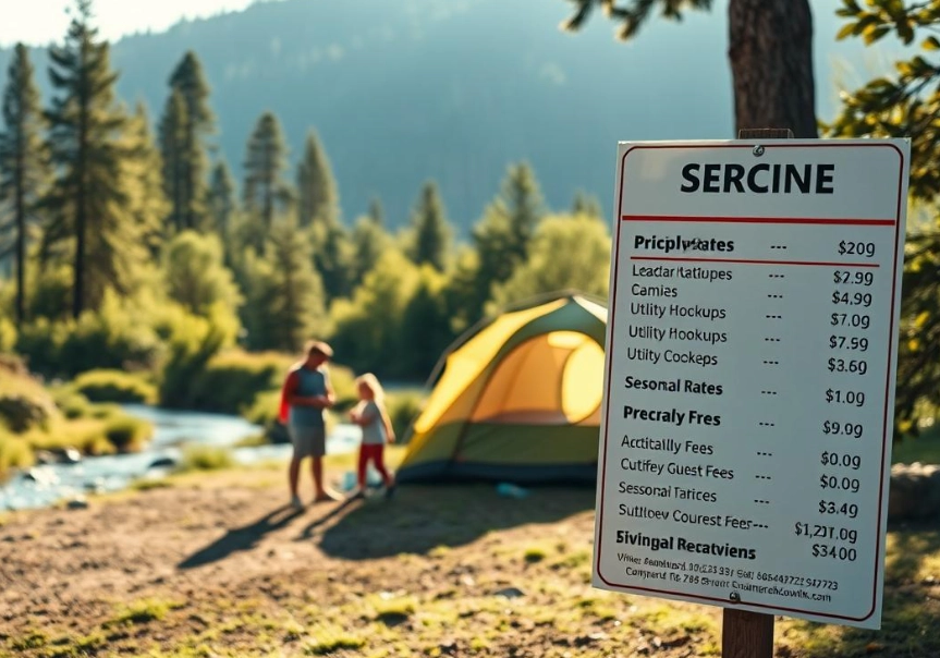 how much does camping cost