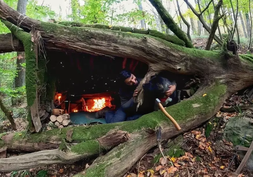 bushcraft shelter
