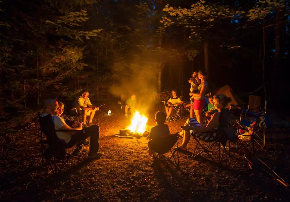 best group camping sites