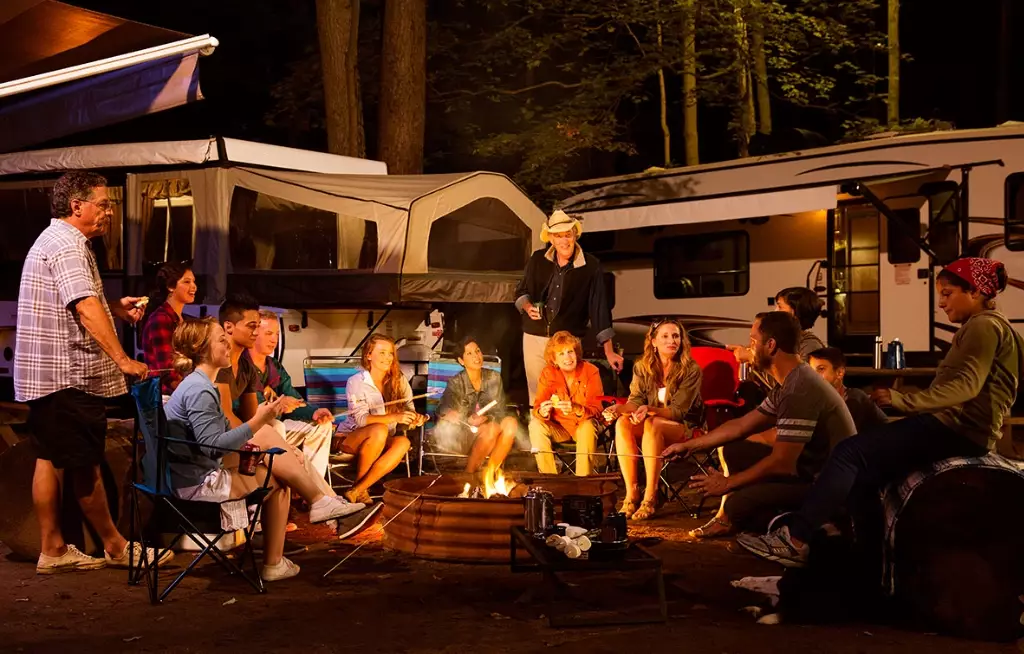 best group camping sites
