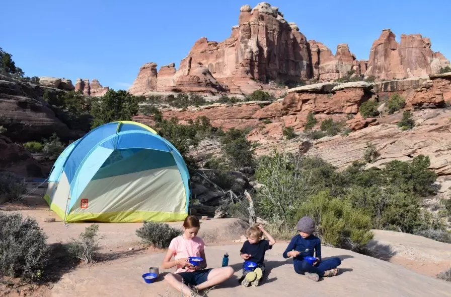 camping in Utah national parks