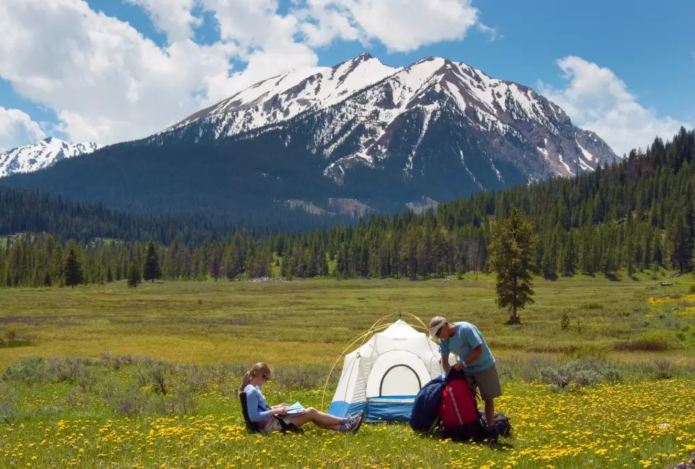Glacier National Park camping