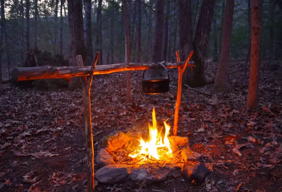 campfire cooking safety
