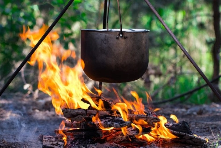 campfire cooking safety