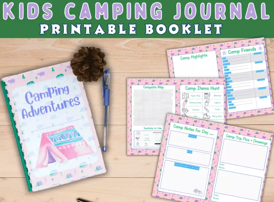 camping journal ideas