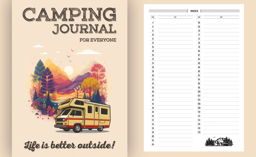 camping journal ideas