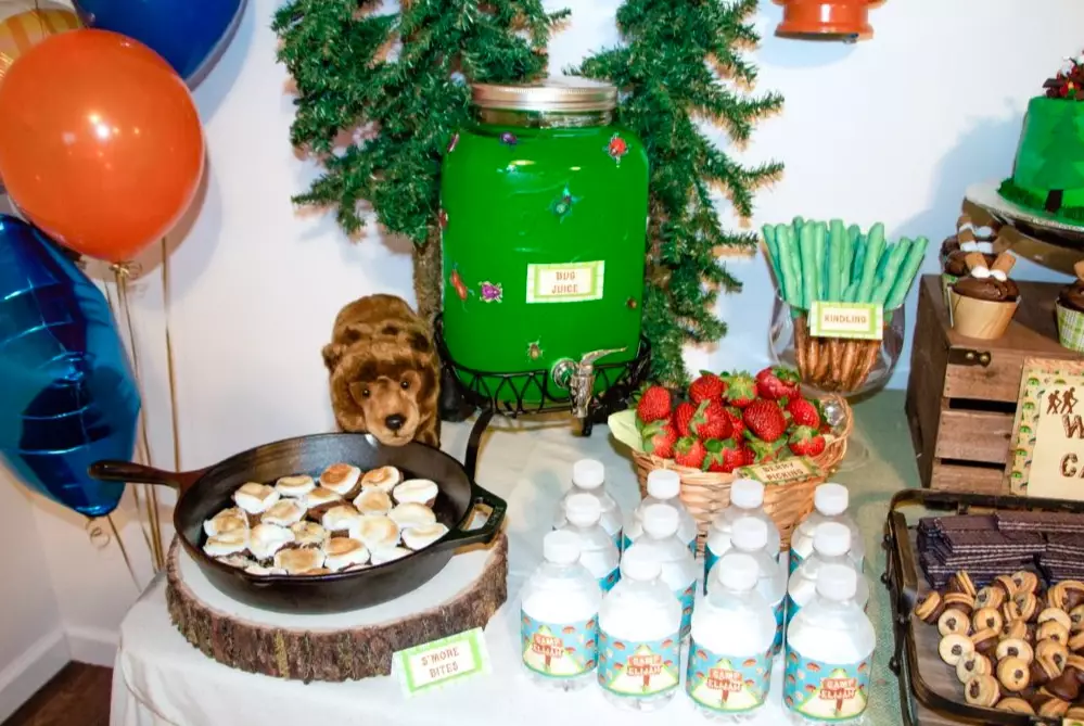 camping party themes