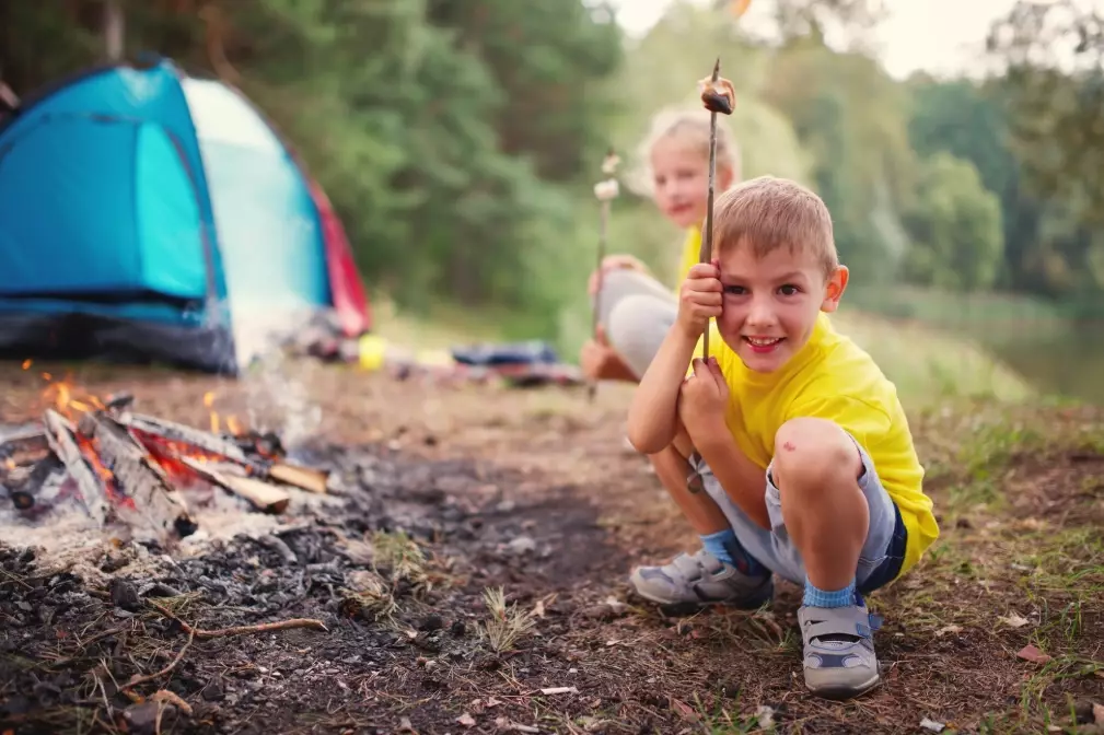 camping with toddlers