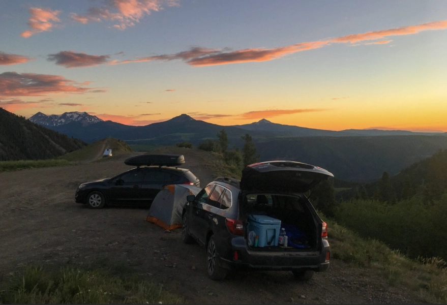 is car camping legal