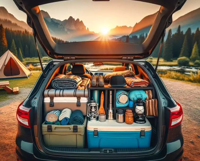 car camping gear