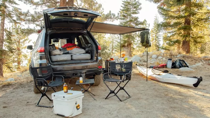 is car camping legal
