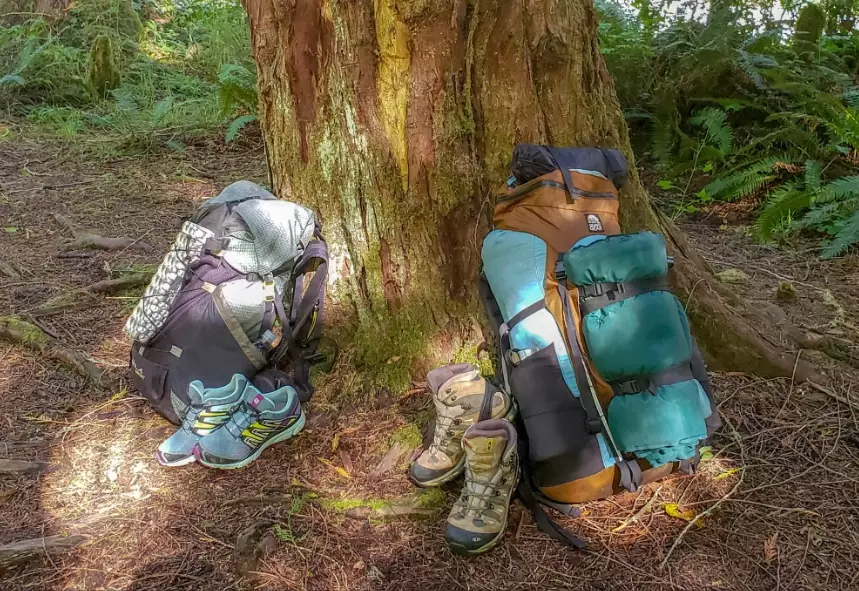 lightweight backpacking setup