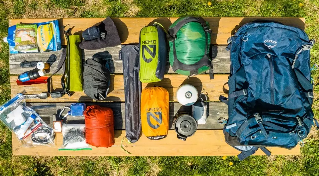 lightweight backpacking setup