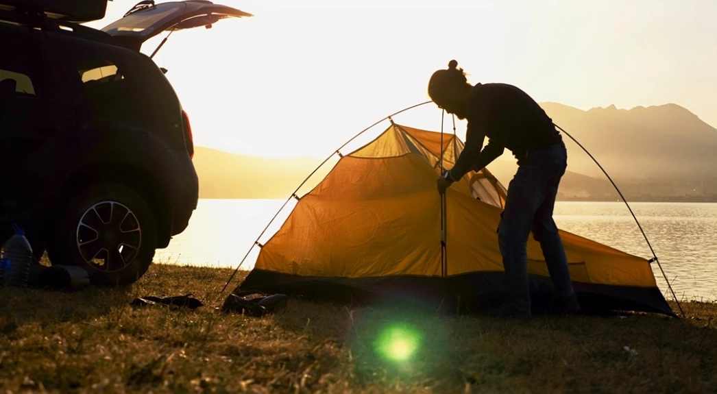 camping alone safety