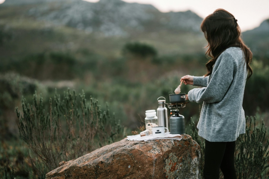 solo camping for women