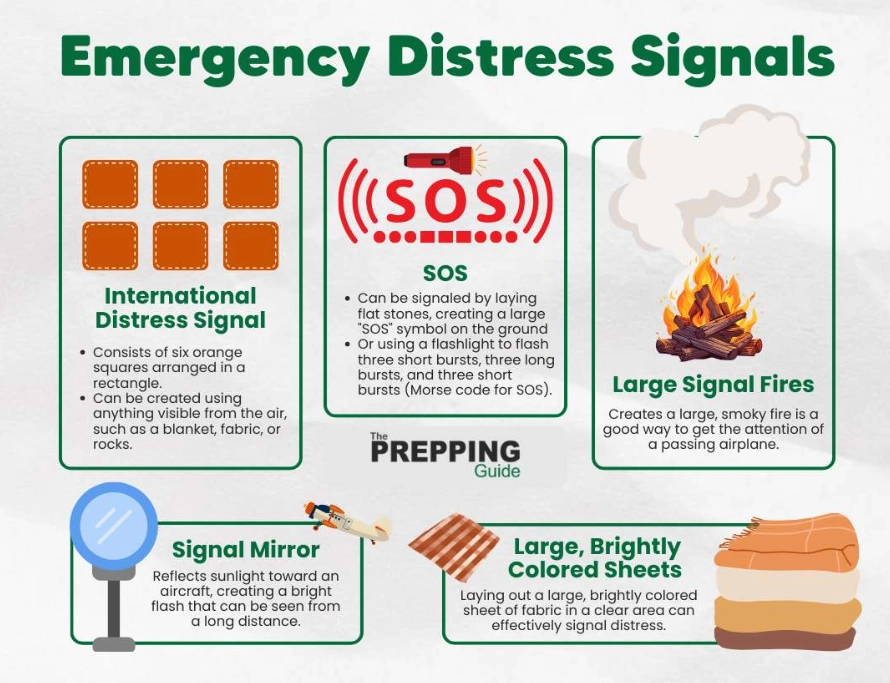 camping emergency signals