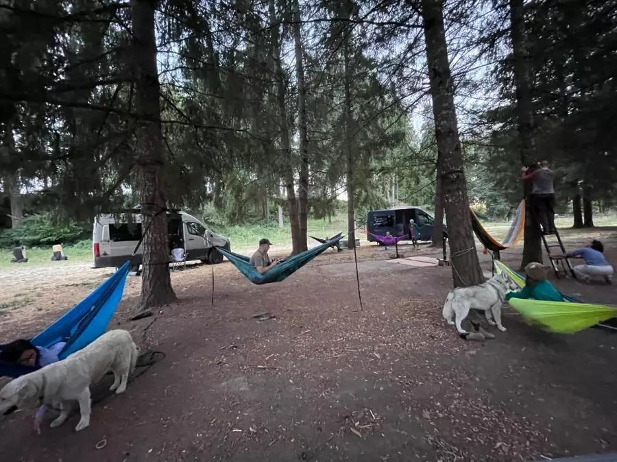 benefits of camping with others