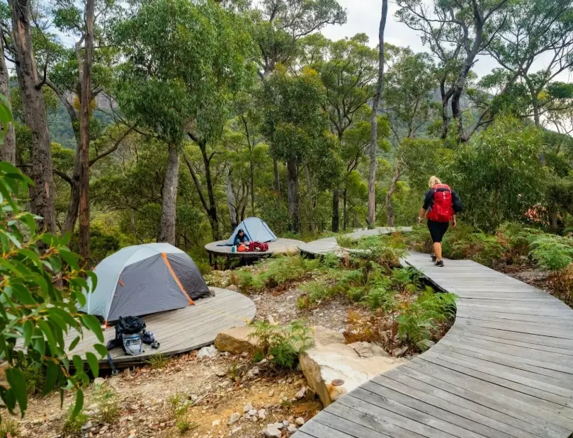 camping hiking trails