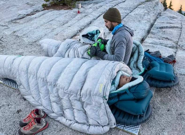 winter camping layers