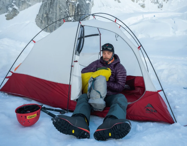 how to layer clothes for camping